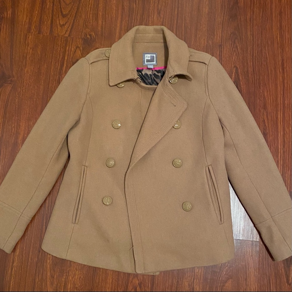 jcp Winter Pea Coat size size M